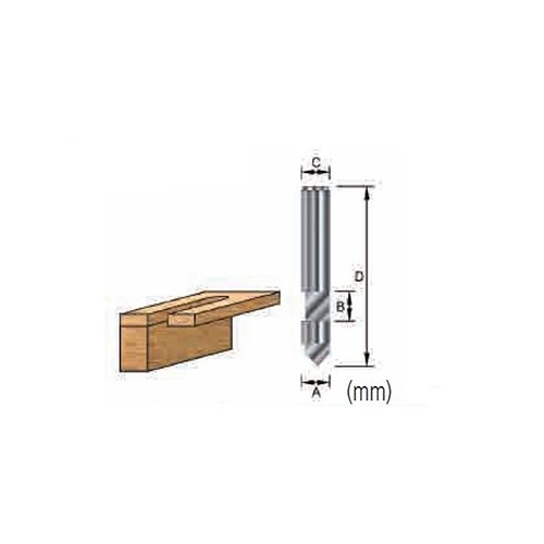 Accessories, Panel Pilot Bit, 6mm Panel Pilot Bit Makita D-12348