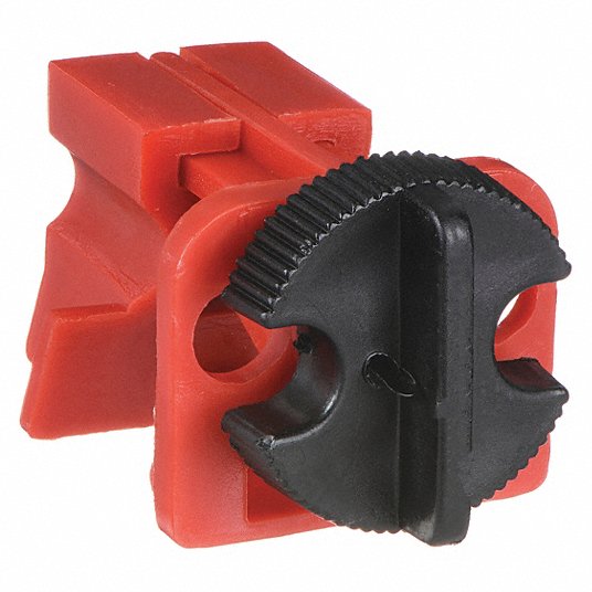 Multi-Pole Breaker Lockout, 120/277, Clamp-On Lockout Type, Nylon Multi-Pole Breaker Lockout Brady 66320