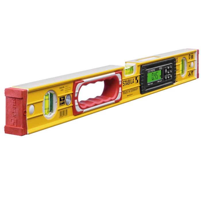 TECH 196 Electronic IP65 Electronic Spirit Level, 61cm, With Spirit Level bag, Made In Germany Electronic Spirit Level Stabila 17670
