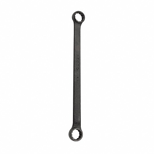 Box End Wrench, , Alloy Steel, Black Oxide, 15/16 inch / 1 inch Head Size, 15 1/2 inch Overall Length, Offset Box End Wrench Proto J1145B