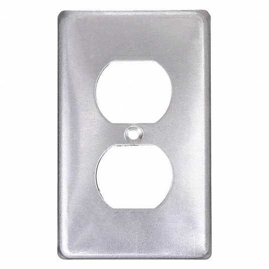 Weatherproof Cover, 4 41/64 in Height, 2 57/64 in Width, Number of Gangs 1 Weatherproof Cover Hubbell Killark 1FA