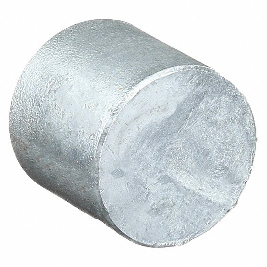 Cap, Forged Steel, 1/2Inch Pipe Size, Female NPT Cap Grainger Approved 1MPK7