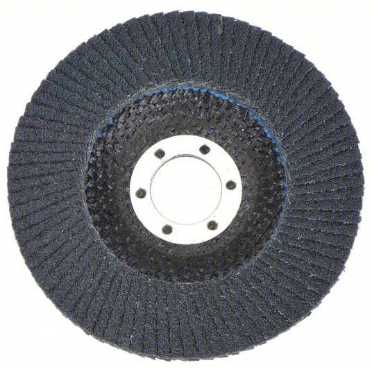 Flap Disc, Type 27, 7 inch x 7/8 inch, Zirconia Alumina, 60 Grit, Heavy Duty Flap Disc Westward 6NZ04
