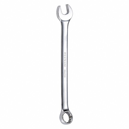Combination Wrench, Alloy Steel, Chrome, 20 mm Head Size, 10 5/8 in Overall Length 4TPN7 Combination Wrench Westward 36A235