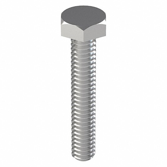Hex Head Cap Screw, 1/4"-20, 1 1/2 in Fastener Length, 316 Stainless Steel, PK 25 Screw Foreverbolt FB3HEXB1420112P25