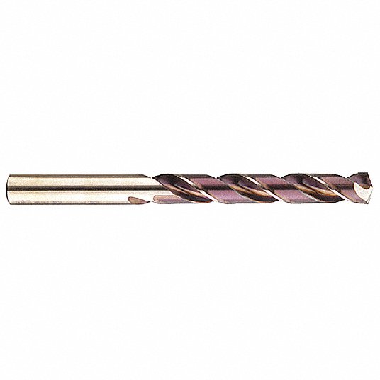 Jobber Drill Bit, No.44, Bronze, HX18 Drill Bit Precision Twist Drill HX18N44