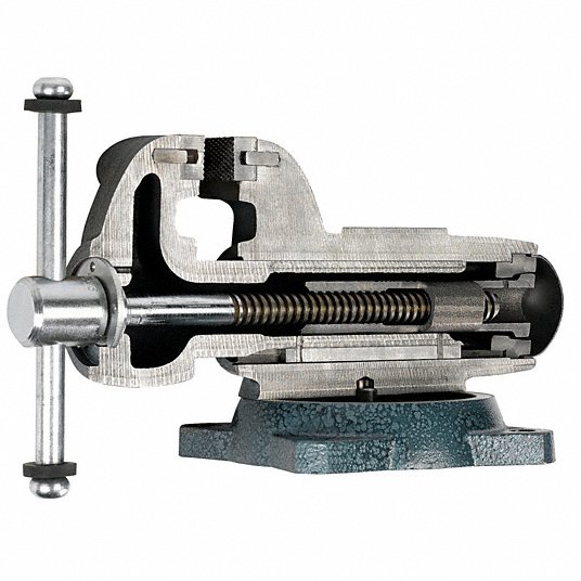 Wilton 1780A Heavy Duty Combination Vise 8 in Jaw Width 7 in Max. Opening 4 3 4 in Throat Depth