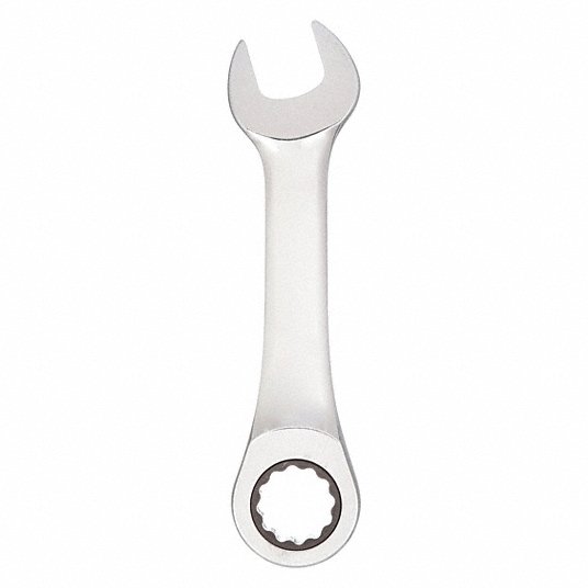 Combination Wrench, Alloy Steel, Chrome, 13 mm Head Size, 4 1/4 inch Overall Length Combination Wrench Westward 3LU29