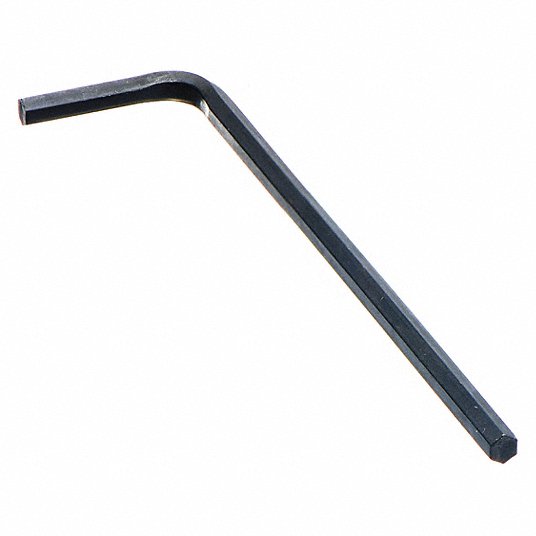 Hex Key, 19 mm Tip Size, Metric, Short, Alloy Steel, Black Oxide, 6 29/32 inch Long Arm Length Hex Key Eklind 15538