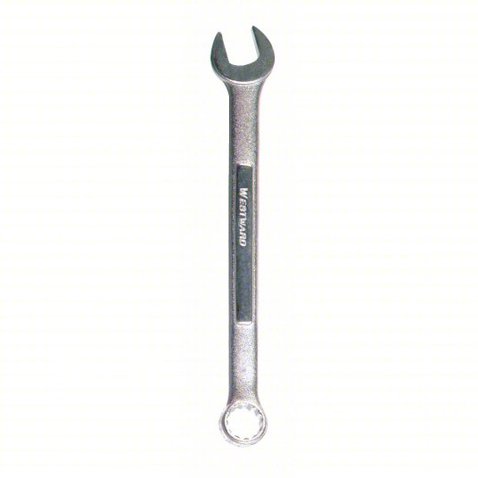 Combination Wrench, Alloy Steel, Satin, 1 1/4 inch Head Size, 16 7/8 inch Overall Length Combination Wrench Westward 5MR44