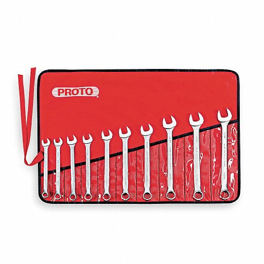 طقم مفتاح ربط مشترك, فولاذ, طبقة خارحية كروم, ستان, عدد 18 قطعة طقم مفتاح ربط مشترك بروتو J120K-MASD