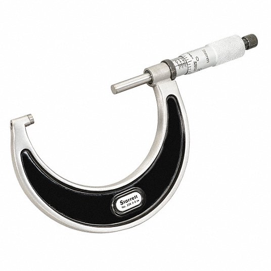 ميكرومتر عمق ميكانيك, ميكرومتر خارجي, نطاق 50 إلى 75 مم, رقم خرج SPC 6NAY1 ميكرومتر خارجي ستارريت V226MXRL-75