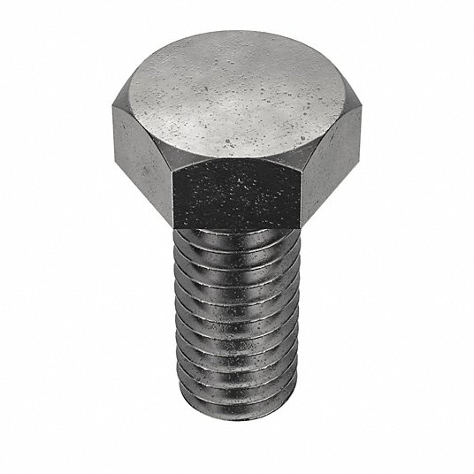 Hex Head Cap Screw, Steel, Black Oxide, Head Width 1/2 Inch, Thread Size 5/16Inch-18, Fastener Length 3/4 Inch, 10Pcs Hex Head Cap Screw Grainger Approved HXCS.001629.50
