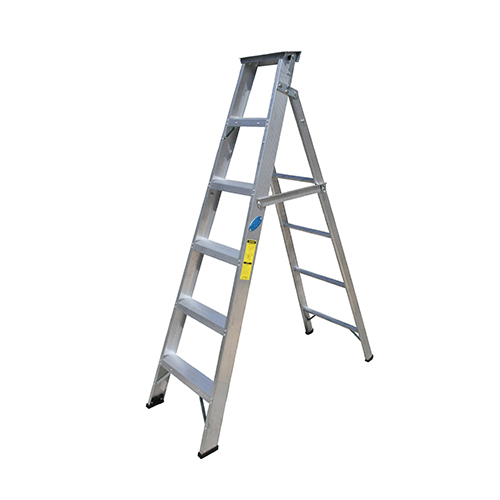 Aluminum Two-in-One Ladder Step 6 (1.8m to 3.2m) Ladder Reach TIO6