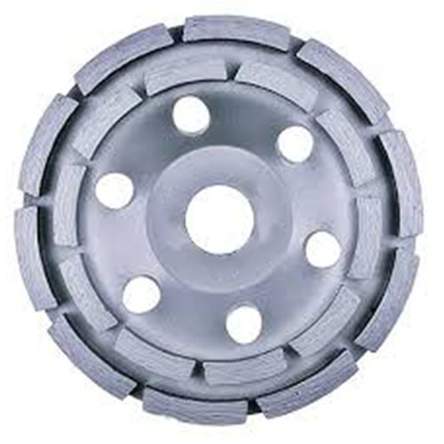 Diamond Cup Grinding Wheel, For Grinders and Concrete Planers, Silver, 105 x 22.23 mm diamond wheel Makita D-62309