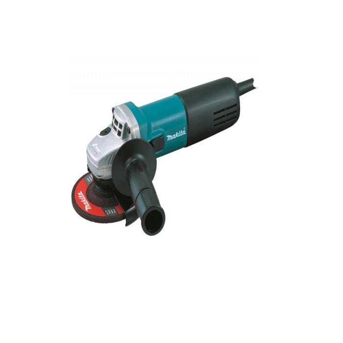 ماكينة زاوية, 4 بوصة (100 مم), مفتاح منزلق, 840 واط, 11000 دورة في الدقيقة, 2 كجم Angle Grinder ماكيتا 9556HNG