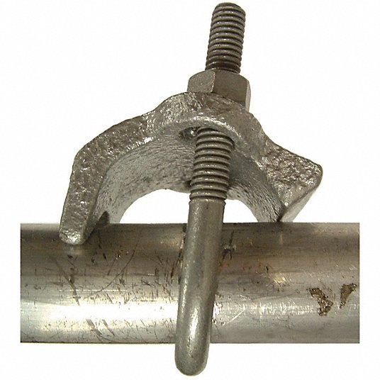 Right Angle Conduit Clamp, Steel, 15/32 in to 1 7/8 in, 1 1/2 in Trade Size Right Angle Conduit Clamp Hubbell Killark RACC150