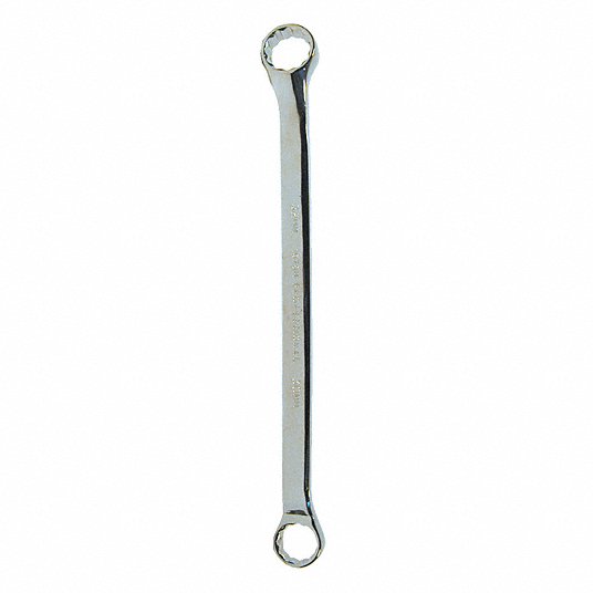 Box End Wrench, Chrome, 30 mm_32 mm Head Size, 17 1/4 inch Overall length, Offset Head Box End Wrench Proto J1079M