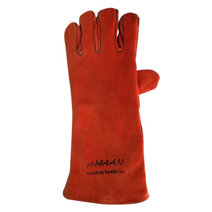 Cow Split leather welding gloves 200001248267 gloves Amaan Safety PROGUARD
