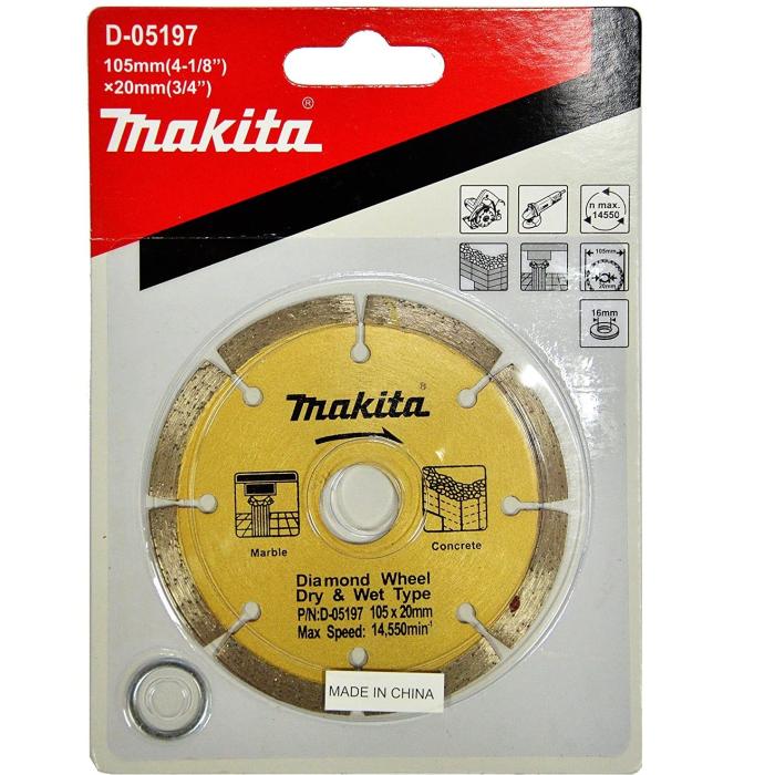 Accessories, Diamond Wheels for Cutter Accessories Makita D-05197