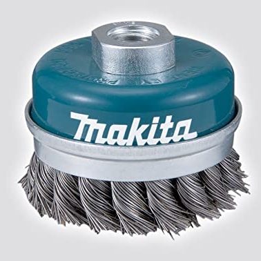 Twisted Cup Brush, 60X10X1.5 0.5mm, Multi-Color Cup Brush Makita D-24147