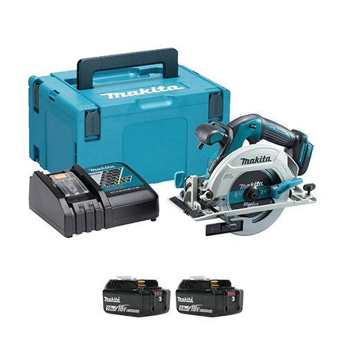 Cordless Wood Circular Saw, 165mm(6½inch), 18V, 5000rpm, 3.1kg Circular Saw Makita DHS680RTJ