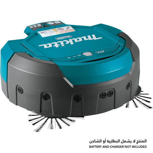 Cordless Robotic Vacuum Cleaner, 36V, 2.5L, Max Cleaning Area 500m², Max Running Speed 0.3m/sec, 7.3kg Vacuum Makita DRC200Z