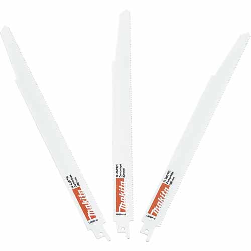 Accessories, Reciprocating Saw Blade for Bi-Metal, 300/10T(3PCS/SET) Accessories Makita P-46981