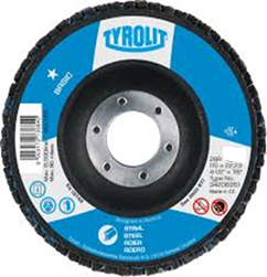 BASIC*Metal Sanding Disc 4.5Inch" 115 X 22.23(mm) Grade A120 Tyrolit Accessories Tyrolit 34207233