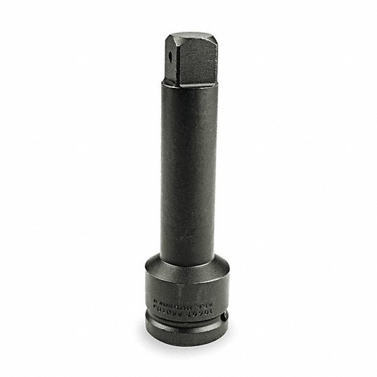 Impact Socket Extension, Alloy Steel, Black Oxide, Overall Length 7 3/8 inch Impact Socket Extension Proto J10607