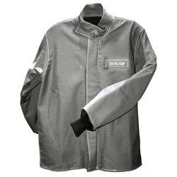 Salisbury ACC5532GY Arc Flash 55 Cal Coat Gray PROTECTION COAT Honeywell 44G522