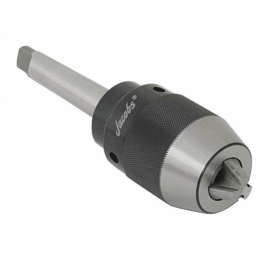Drill Chuck, For CNC Machines, R8, Mounting Size R8, Max. Drill Capacity 5/8 in Drill Chuck Jacobs JK160R8
