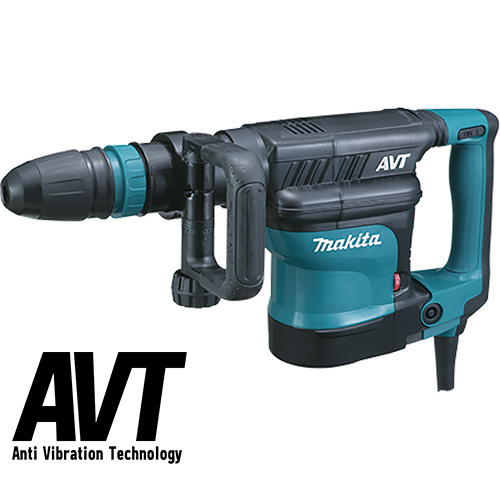 Demolition Hammer, Adapted for SDS-MAX Shank, Anti-Vibration Technology,1300W, 8kg, 17 J Demolition Hammer Makita HM1111C