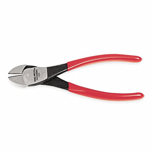 CUTTING PLIER , Made USA, J210G Cutting Plier Proto 4LT92