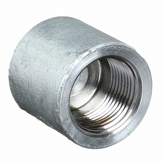 Cap, 1/4 Inch, NPT, Galvanized Forged Steel Cap Grainger Approved 1MPK5