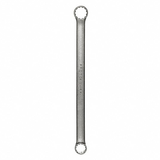 Box End Wrench, Head Size 1 1/16 in, 1 1/4 in, Overall Length 18 1/4 in 1AMK9 Box End Wrench Proto J1151