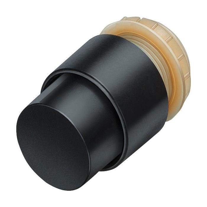 Sirius ACT Push Button Actuator 22 Mm, Black, Raised Type, 12mm Stroke CONTROL ELEMENT Siemens 3SB3000-0EA11
