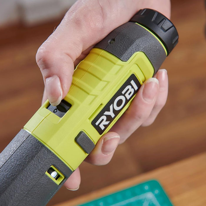 Ryobi USB Lithium Power Carver 4V RPC4-120G 2.0Ah Kit | UK - View #2