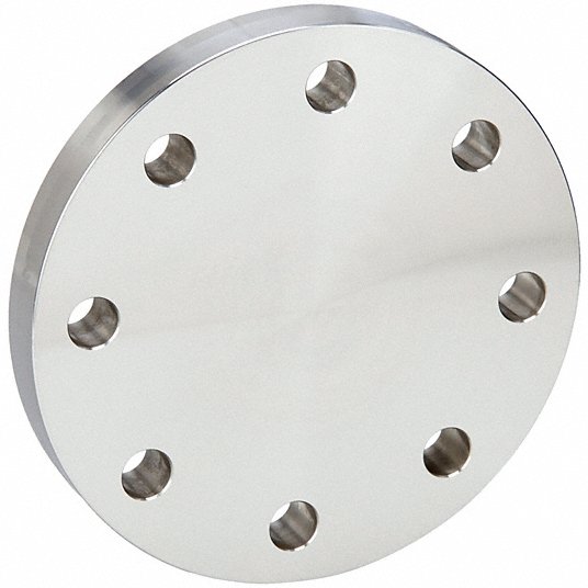 Pipe Flange: Blind Flange, 304/304L Stainless Steel, 3 in Pipe Size, 8 1/4 in Flange Outside Dia, Class 300 Pipe Flange Grainger Approved 4HWD2