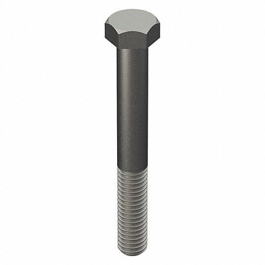 Hex Head Cap Screw, 3/8, 3Inch Fastener Length B7, Steel, PK 10 Hex Head Cap Screw Grainger Approved HXCS.000680.50