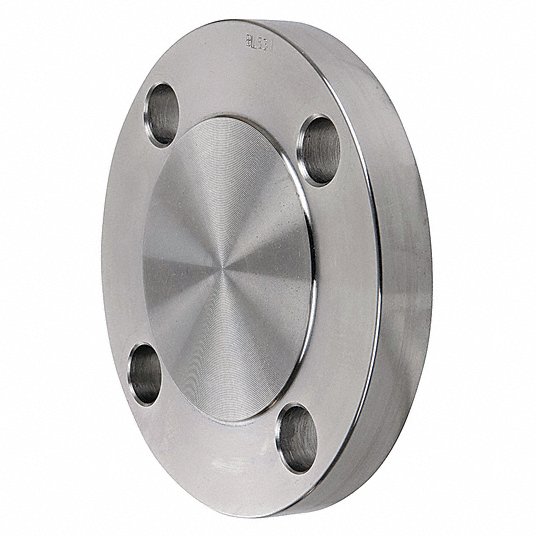 Pipe Flange: Blind Flange, 316/316L Stainless Steel, 1 in Pipe Size, 4 7/8 in Flange Outside Dia, Class 300 Pipe Flange Grainger Approved 4HWD6
