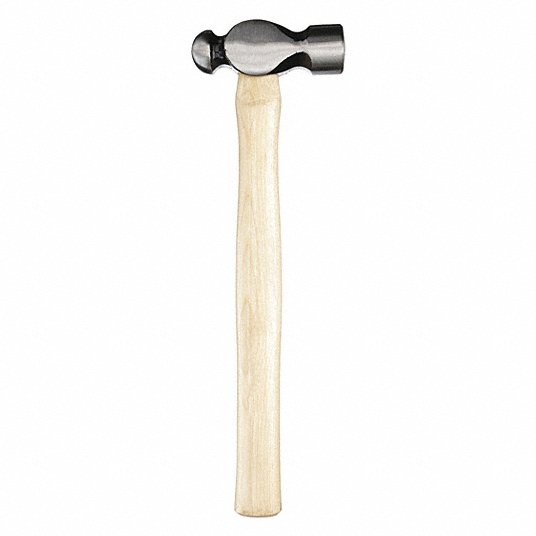 Ball Pein Hammer, Head Weight 32 Oz, Hickory Handle, Overall Length 15 3/4 inch Ball Pein Hammer Westward 2DBT1