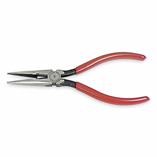 Needle Nose Pliers, 1 7/8 in Pliers Proto 3R211