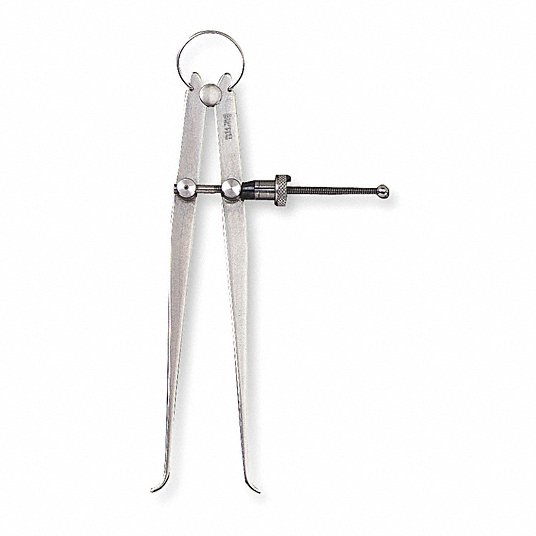 كاليبر قياس زنبركي داخلي,  الحد الأقصى للقياس 150 مم( 6 بوصات), نوع المفصل زنبرك, نوع الصامولة صلب كاليبر قياس ستارريت 73A-6