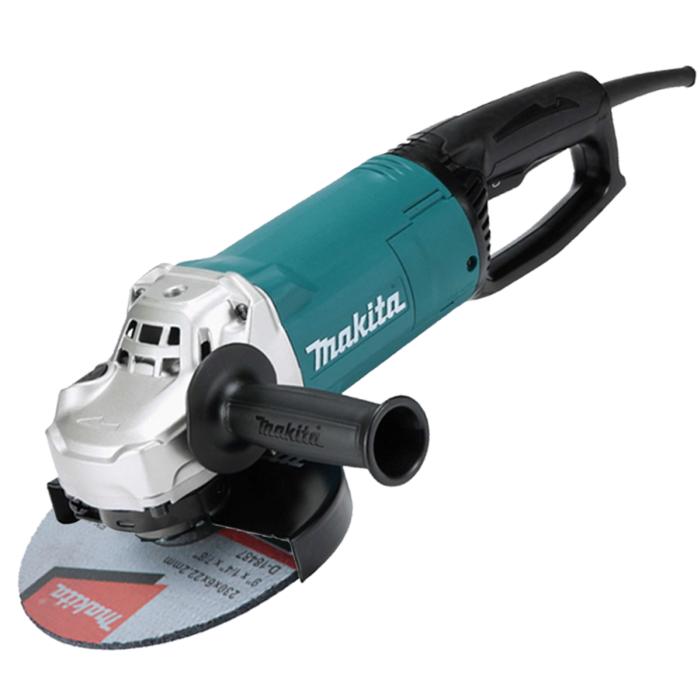 Angle Grinder, 180mm(7 inch) , Large Trigger  Switch, 2200W, 8500rpm, 5.64kg Angle Grinder Makita GA7063