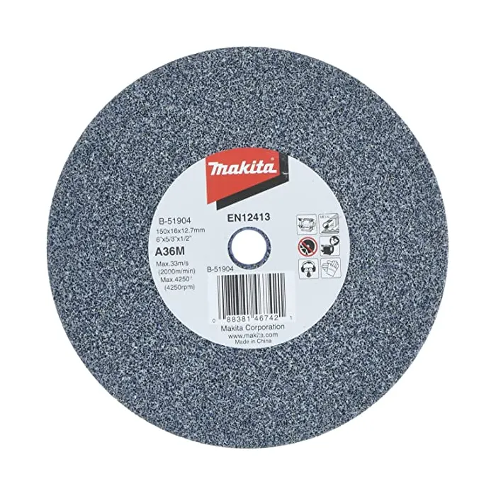 Grinding Wheel, 150 X16 X 12.7mm, For Bench Grinder Model 9306S Grinding Wheel Makita B-51904