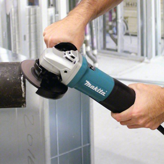 Makita 9564PC Angle Grinder 115 mm Slide Switch 1400W 12 000rpm 2.4kg