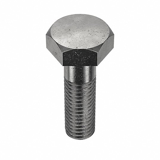 Steel Heavy Hex Bolt, 1/2, PK 10 Steel Heavy Hex Bolt Grainger Approved HVHS.000018.50