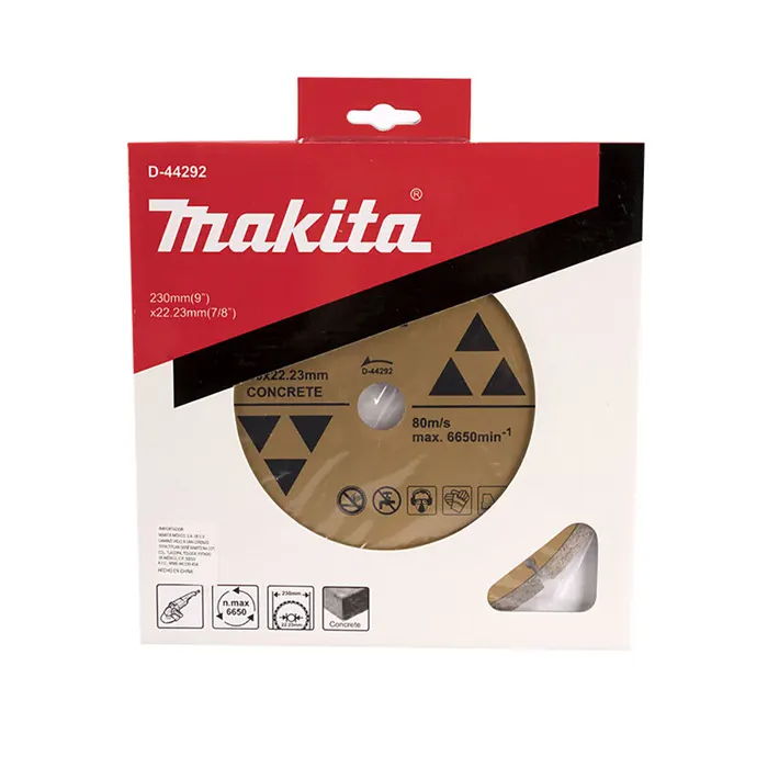 Diamond Wheel Dry Cutting, 230MM X 20.23MM, For Concrete Diamond wheel Makita D-44292
