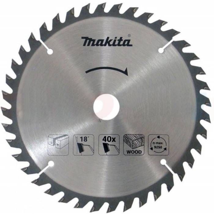 TCT Saw Blade for wood, 185X30/20X40T Saw Blade Makita D-52607
